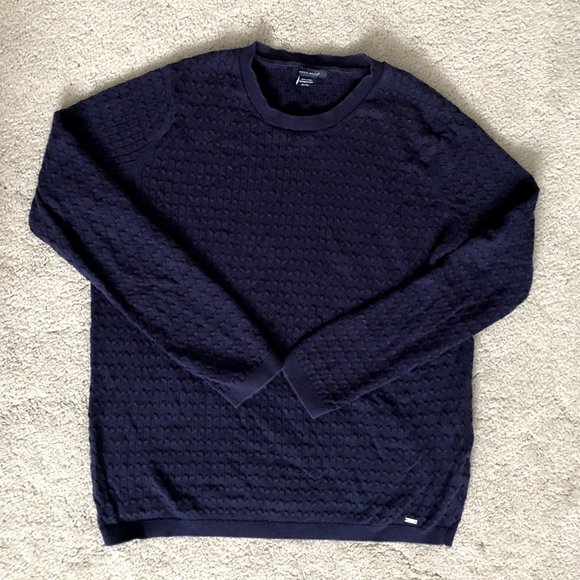 Tommy Hilfiger Navy Sweater - Picture 1 of 4